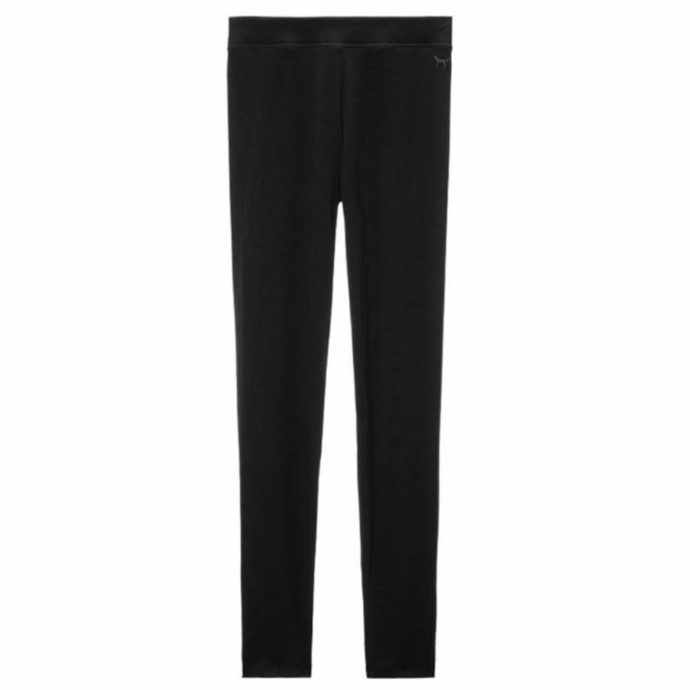 Pink Victoria’s Secret Yoga Black Seamless Leggings